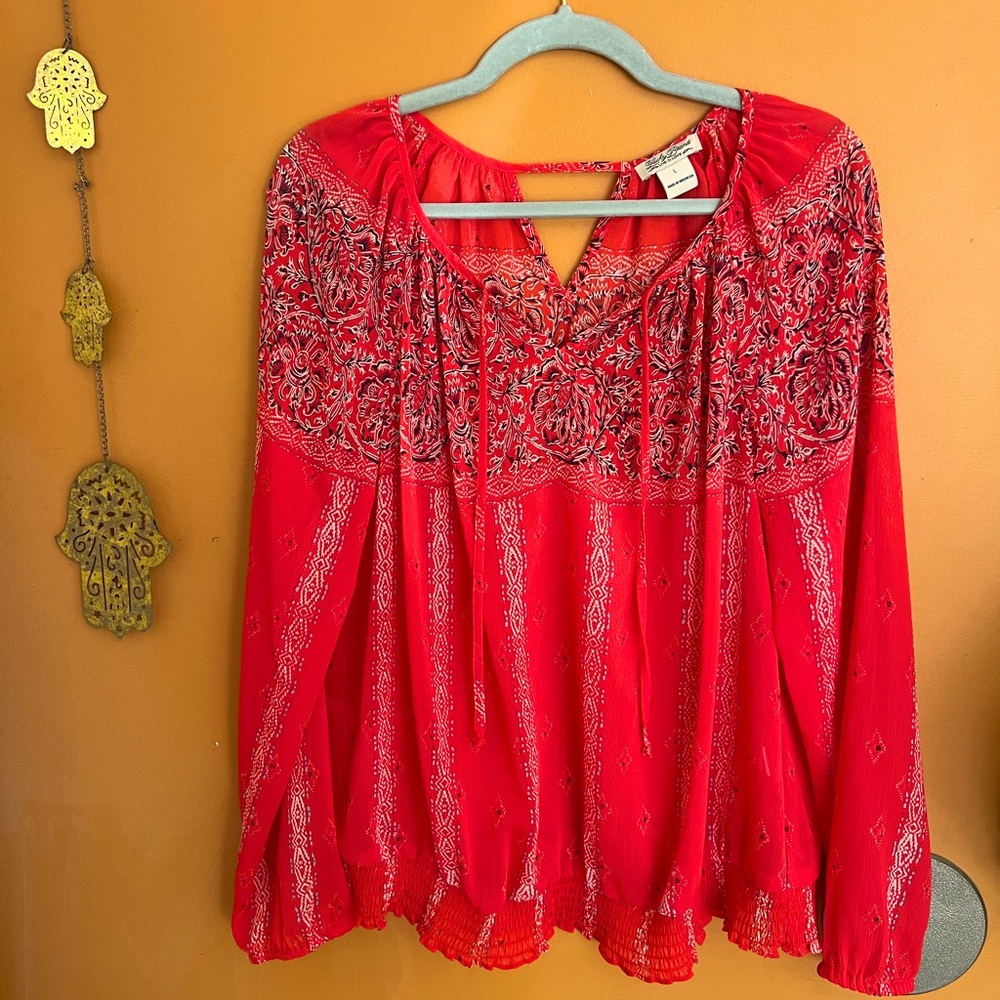 Lucky Brand Large Blouse